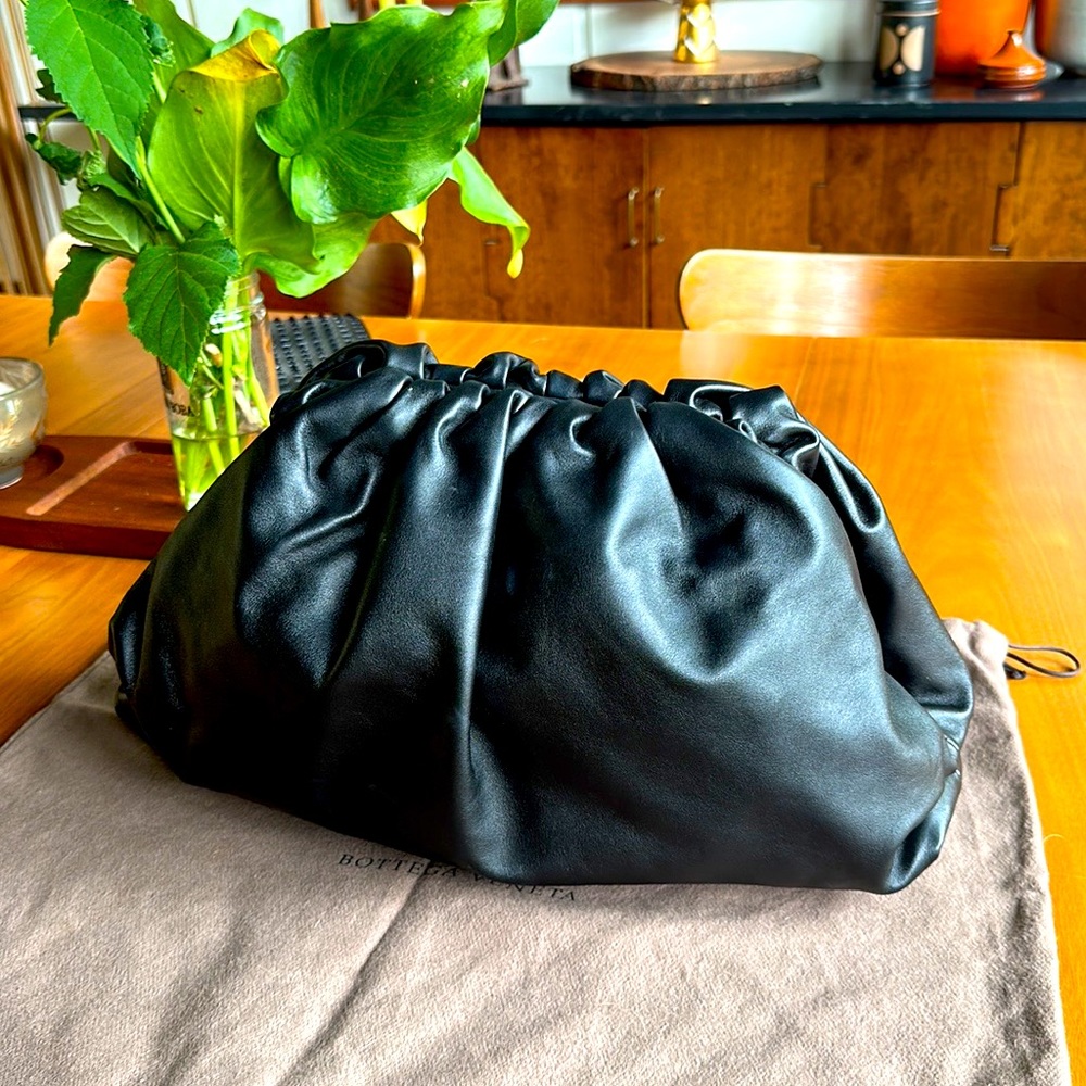 Bottega Veneta Large Leather Pouch